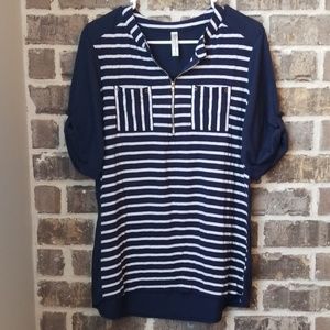 💥🎪❤PerSeption Concept Striped Top